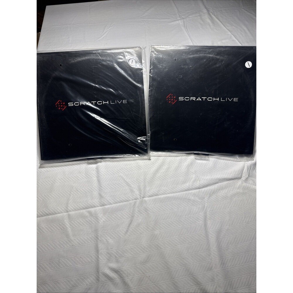 Vinyl Records lot Of 2 Scratch SEALED LPs Control Tone for use with Serato Dj
